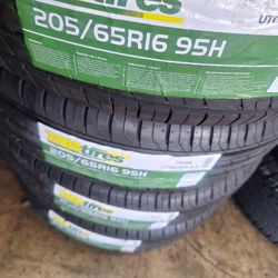 205/65/16/ TBB  $350 New Fpur Tores