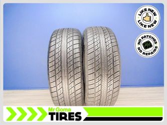 2 Uniroyal Tiger Paw Touring A/S XL 225/55R19 Used Tires 9.7/32 Tread 2255519