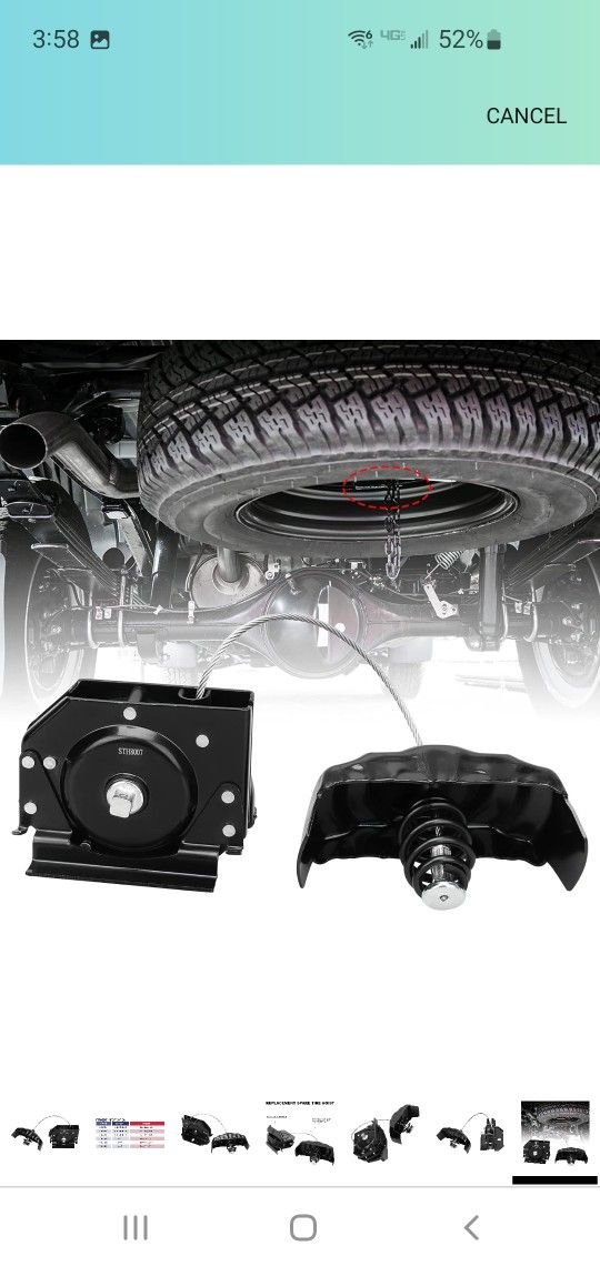 Spare Tire Hoist