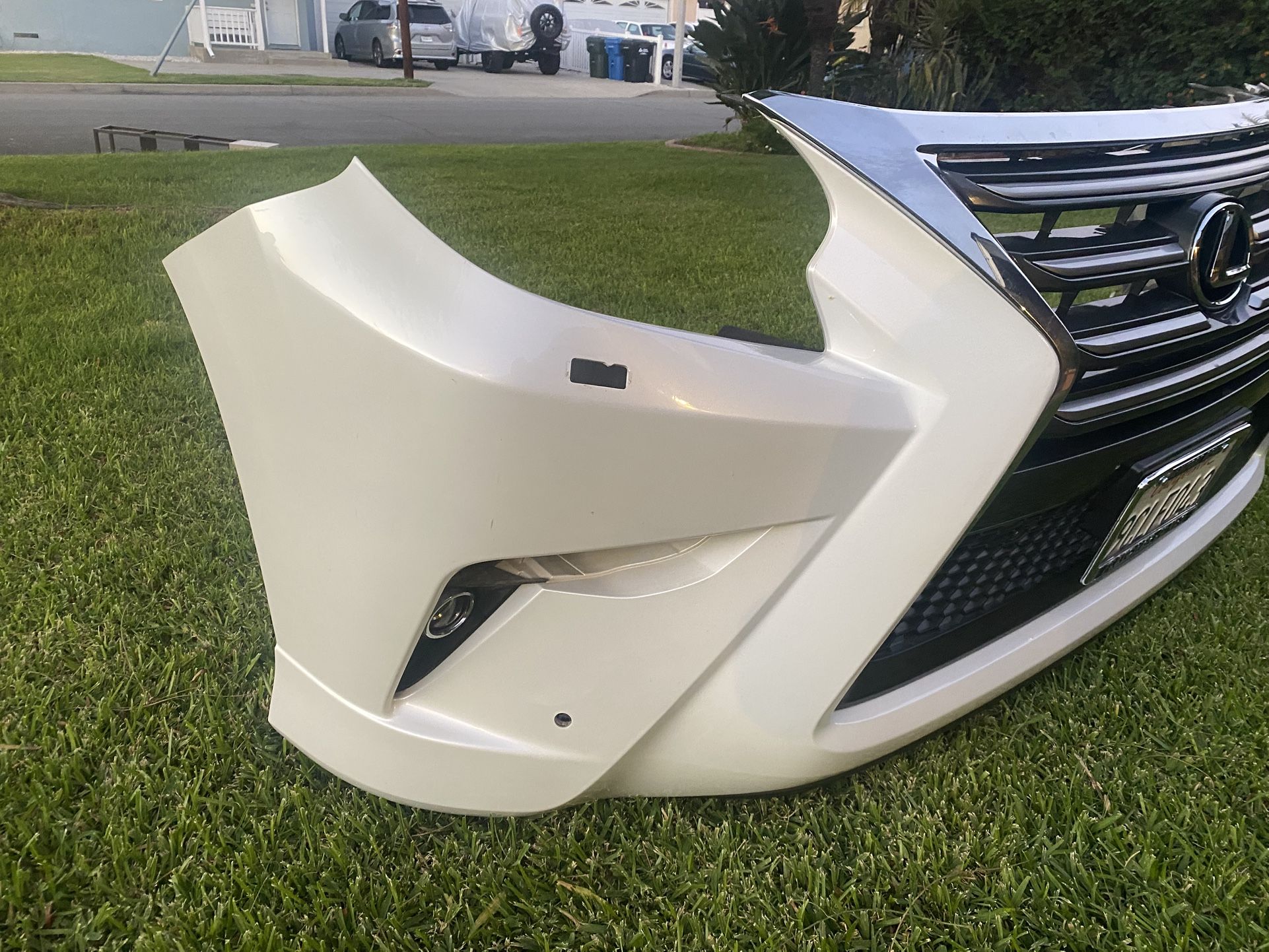 Lexus Gx460 Oem Bumper White