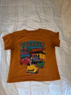 Cruisin American Style Graphic T-Shirt. Size L