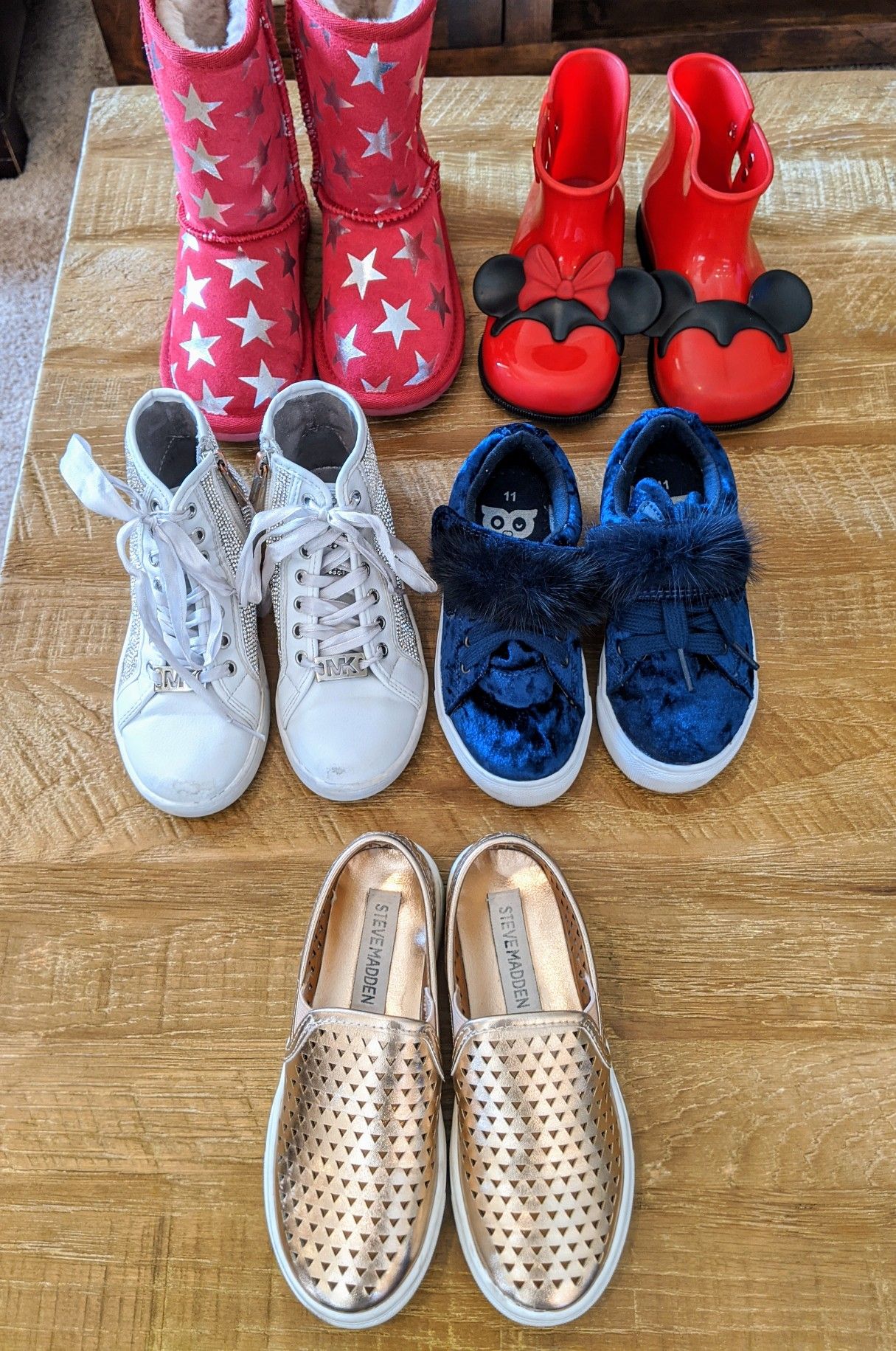 Lot of toddler girls size 11 shoes