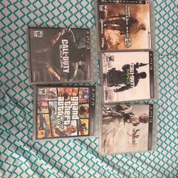 5 ps3 games 