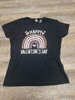 New without tags size L Happy Valentines Day Shirt