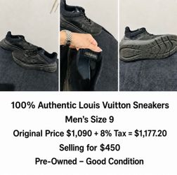 100% Authentic L.V Sneakers