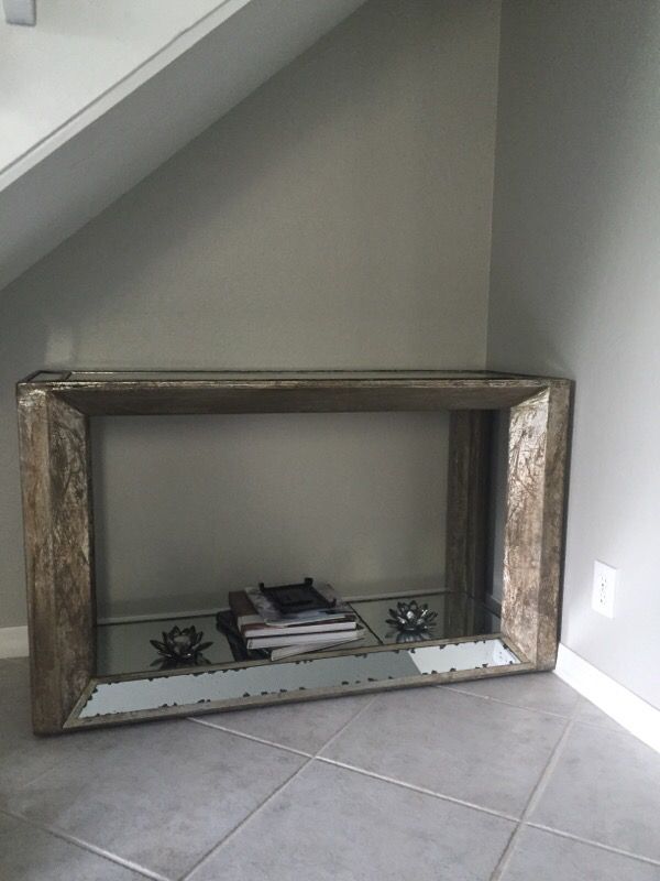 Z Gallerie Pascual Console Table For, Z Gallerie Mirrored Console Table