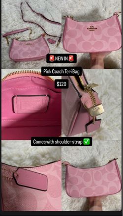 Pink Coach bag