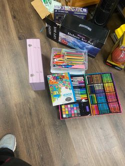 Art supplies lot alot of it!!!