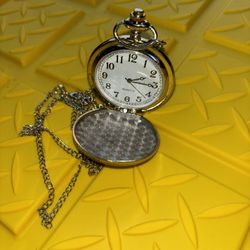 "In God We Trust" Quartz Pocket Watch