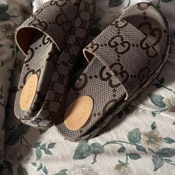 Gucci Platform Slides 