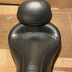 Mustang Dyna Glide / Wide Glide leather seat