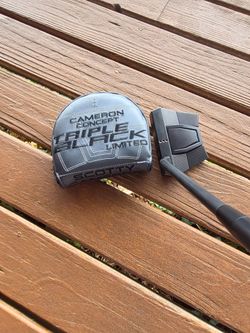 Scotty Cameron Triple Black 9.5 Limited