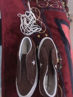 Brown Converse