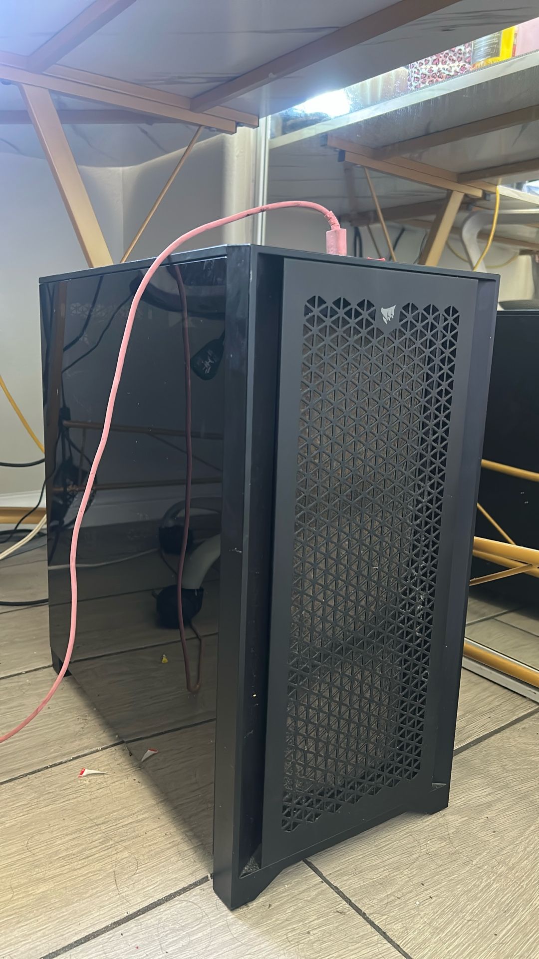 PC with monitors + entire setup