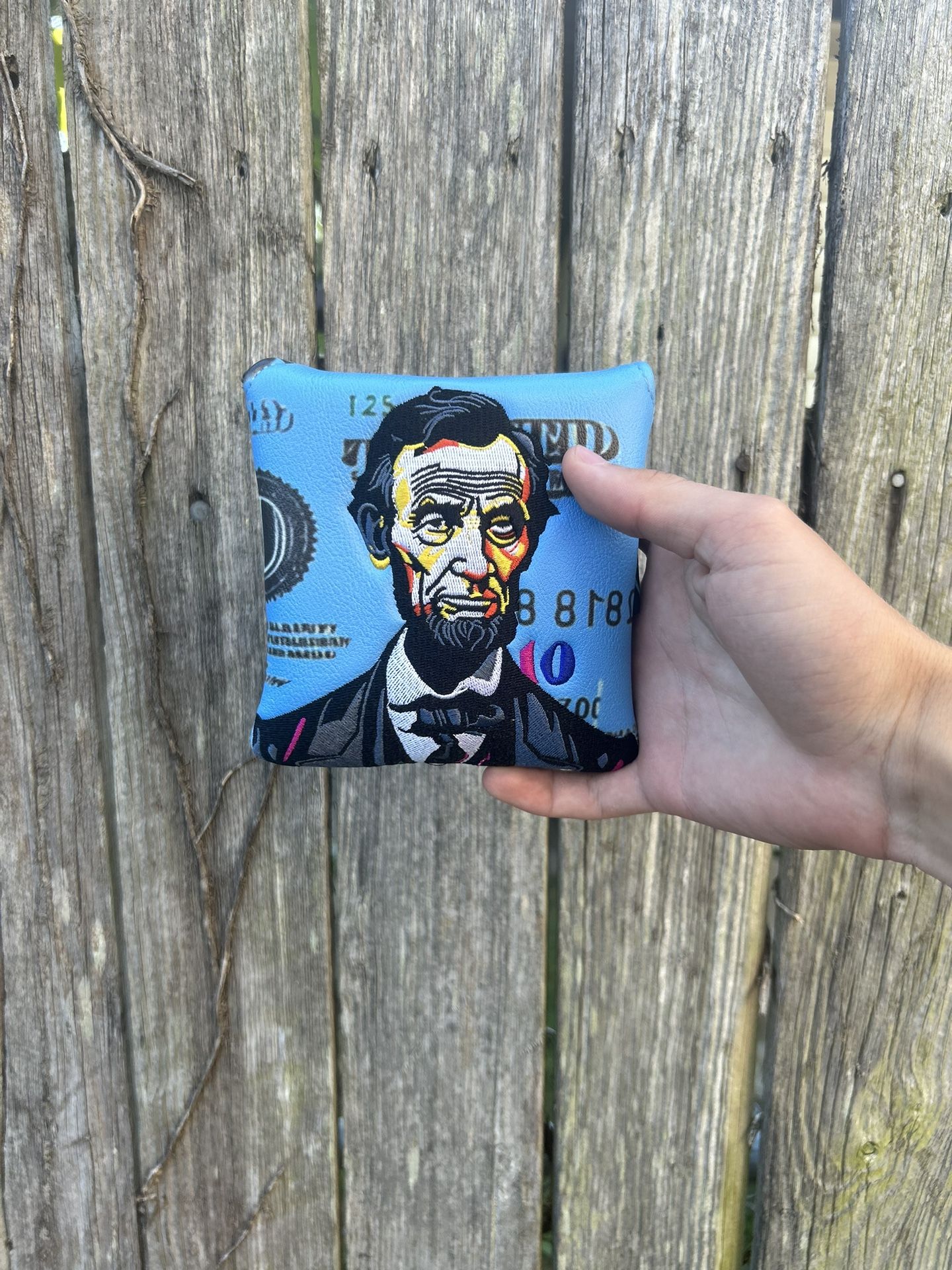 Abraham Lincoln Golf Putter Headcover