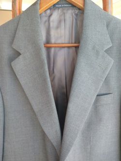 Lands End Wool Suit 