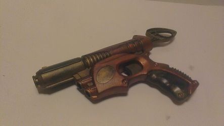 Steampunk nerf target tech dart gun