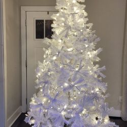 White Christmas Tree