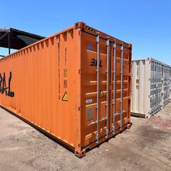 40 FOOT NEW 1-TRIP HC CONTAINER MULTI COLOR STD SHED, STORAGE, SHIPPING, CONEX 
