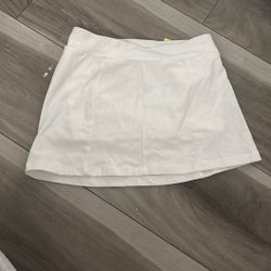 White Tight Skirt 