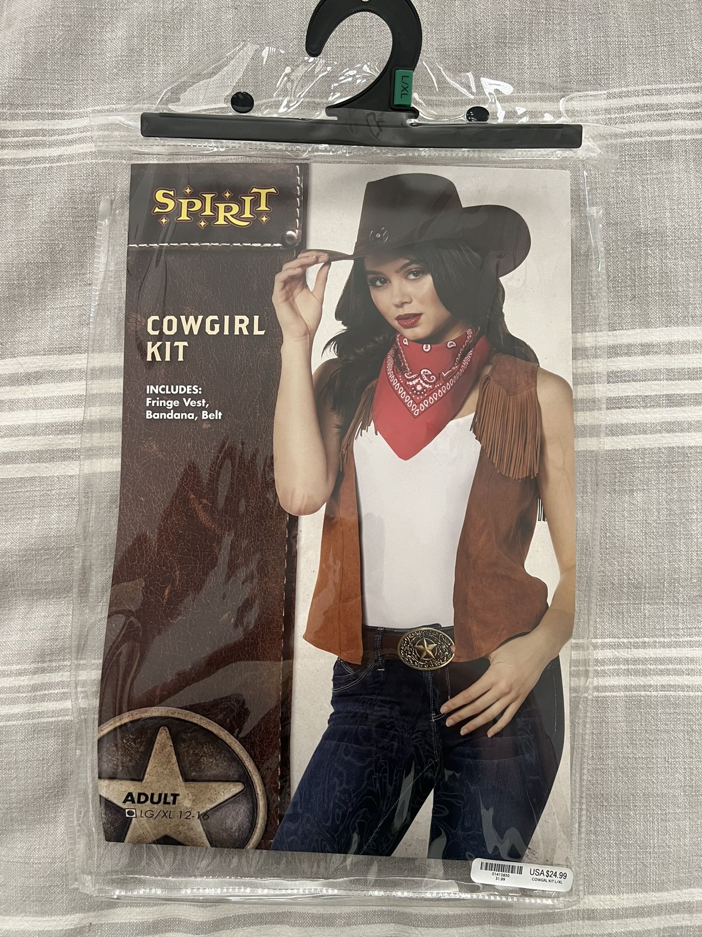 Cowgirl Costume Kit