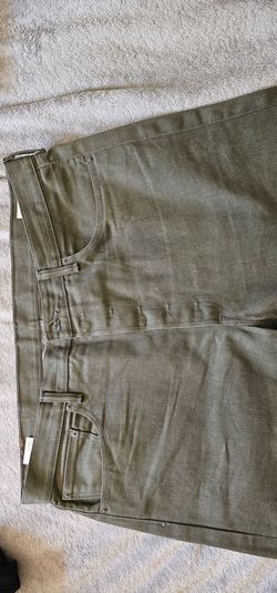 Green white oak 501 Jeans
