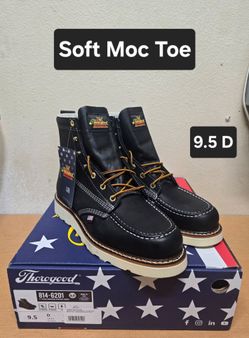 Thorogood work boots sz9.5 D SOFT TOE