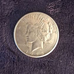1923-S Peace Dollar