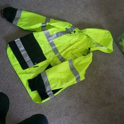 Hi-Viz Raincoat 
