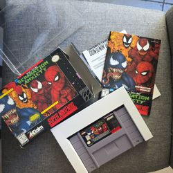 Super Nintendo Seperation Anxiety Venom Spider-Man
