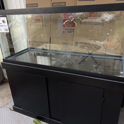 $98    EUC   75gal. Aquarium Fish Tank! STAND IS NOT INCLUDED!  FLUVAL FIlter and decor pictured are all included! READ description...