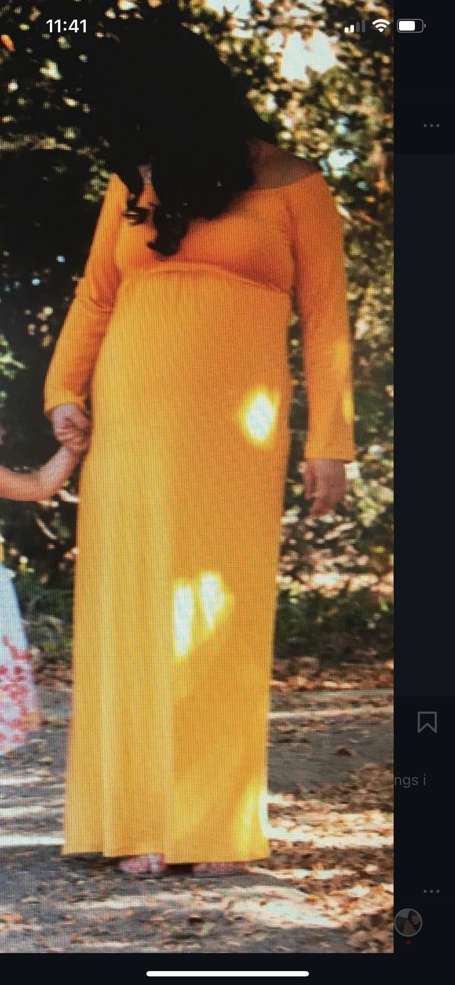 Yellow Maternity Dress