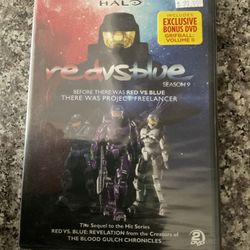 Halo- Red Vs. Blue Season 9 2dvds Rare New And Sealed