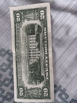 1985 Vintage 20 Dollar Bill