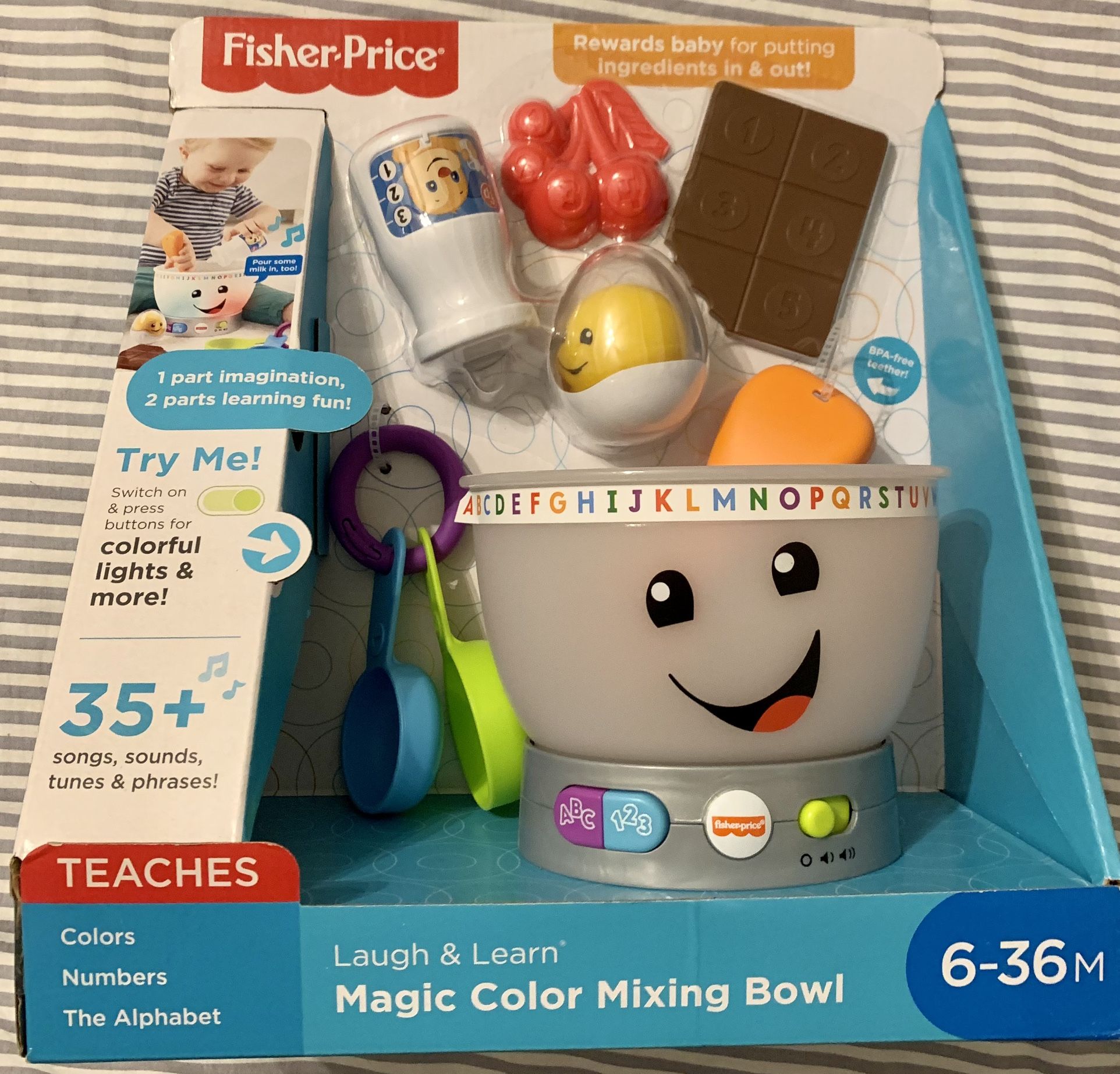Fisher Price Magic Color Mixing Bowl - $10