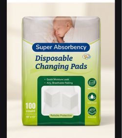 New  baby 100-count Disposable Changing Pads