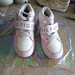 Hilfiger Pink Girl Shoes Size 12