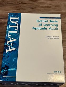 DTLA-A Adult Aptitude Assessment