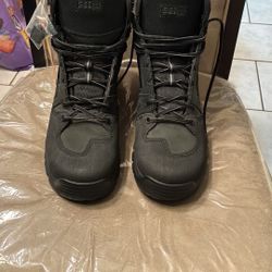5.11 Tactical Black Boots, XPRT 2.0 Urban Boot, with Reinforced Toe