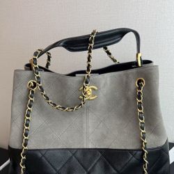 Chanel 25A suede new shoulder bag