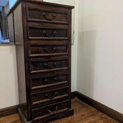 World Market Quality Wood Cabinet/ Jewelry Dresser