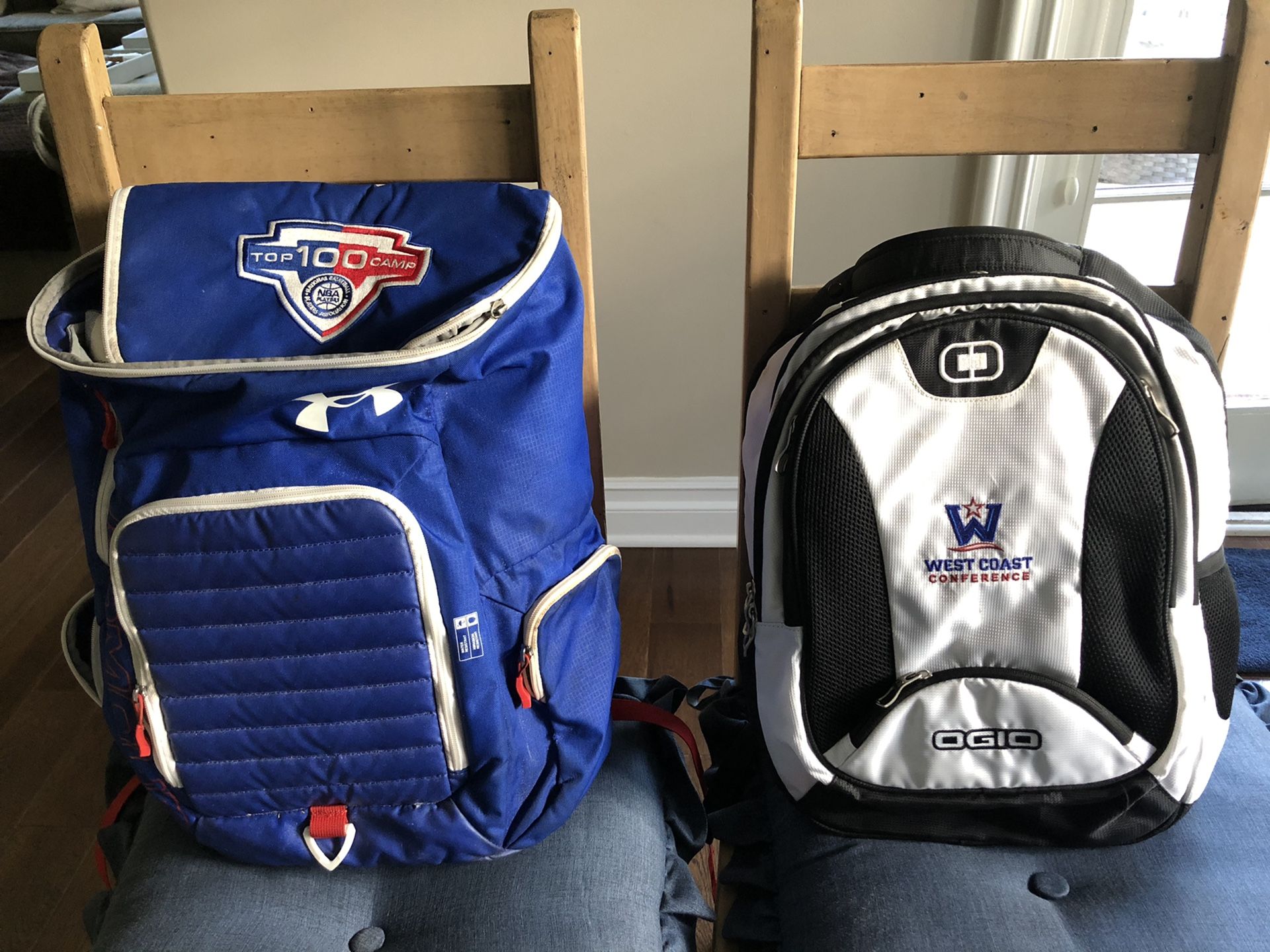 Armour Backpacks. Like-New!