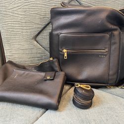 Fawn Diaper Bag -Black