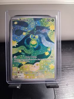 Budew 221/217 Pokémon TCG Holo Rare Card