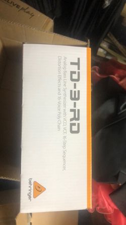 Behringer TD-3-RD Analog Bass Line Synthesizer