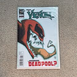 What If Venom Possessed Deadpool Scottie Young Cover