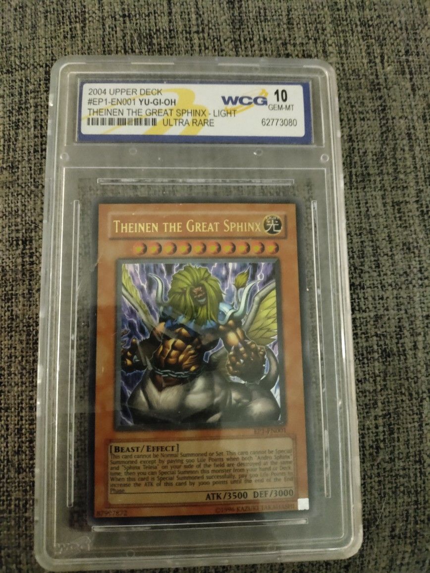 Gem Mint 10 Yu-Gi-Oh Card