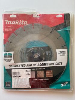 Makita 14" Segmented Rim Diamond Blade