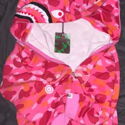 Pink Bape Jacket 