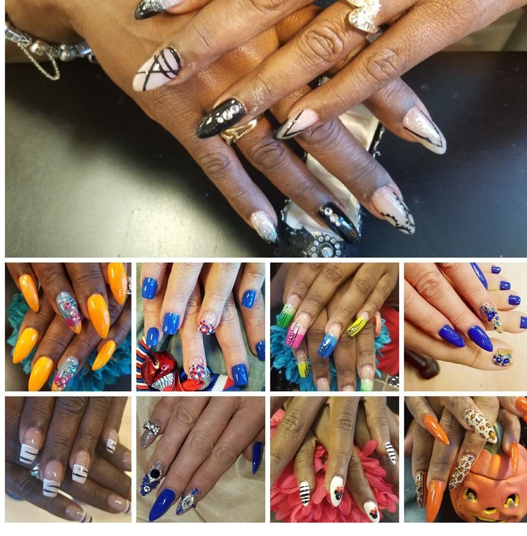 In business 18yrs in line of wrk 30yrs.. {contact info removed} pedicures, Fills, fullsets, hair straightener , Weave, relaxers,